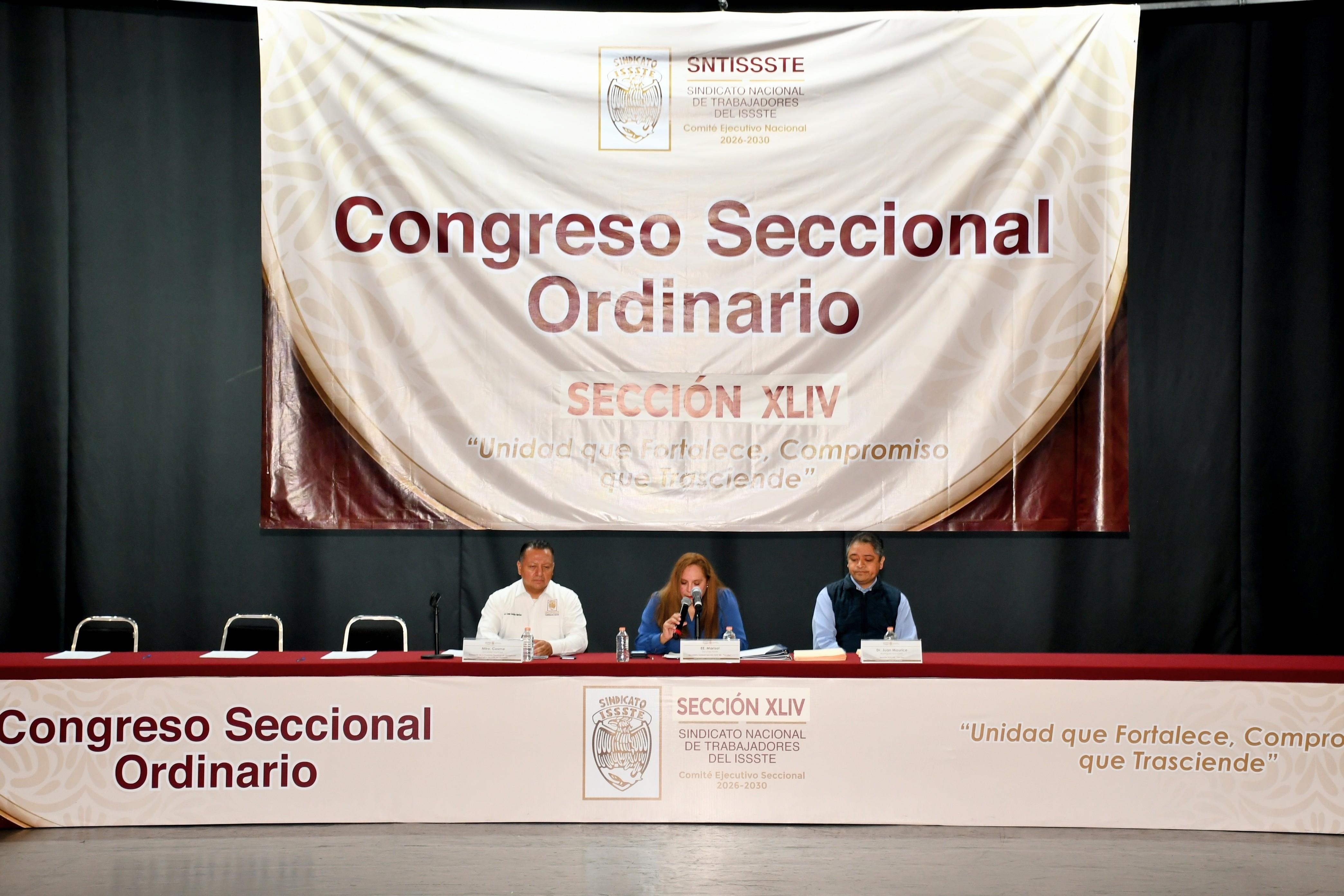 XIII Congreso Seccional Ordinario, Sección XLIV, HG “Tacuba” 